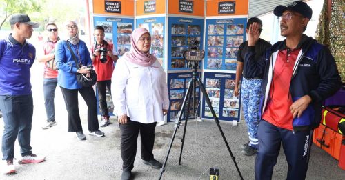 乡区部联手民防部队 培训逾千村委备战雨季