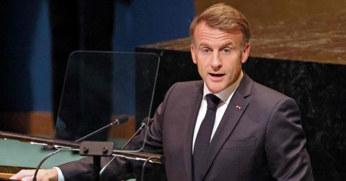 马克龙宣布 法国正式承认巴勒斯坦国