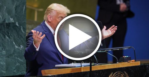 联合国大会｜特朗普发表讲话 批评联合国只会说不会做