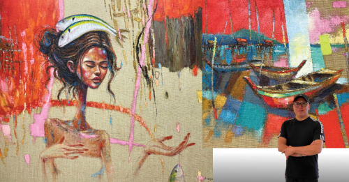 艺文导报｜ 蔡佳甬与浪共舞 一场艺术与海洋的凝视