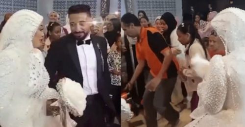 与新娘共舞 新郎突倒地猝逝