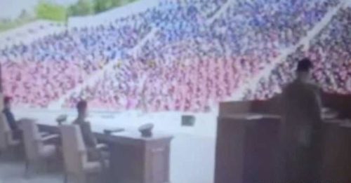 朝鲜万人面前公审隆胸女 当场检验 民众全吓坏