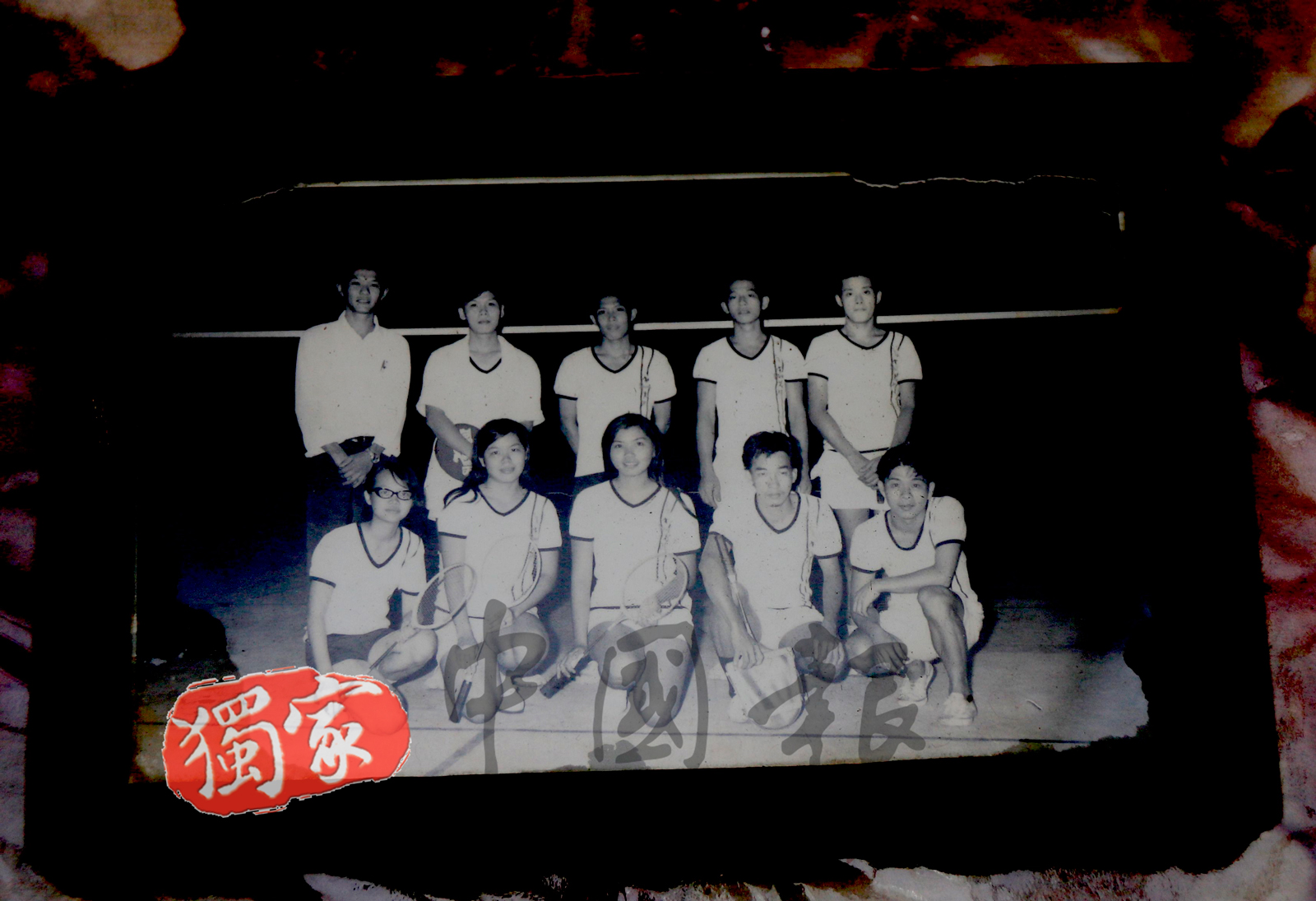 陈堂杰的外公、叔公及舅舅们都是羽球爱好者。