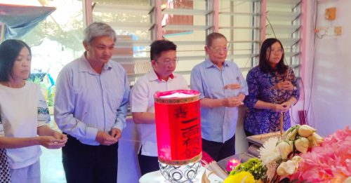 前国会议员陈富京病逝 林吉祥吊唁老战友