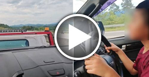 男童开车上路 吓坏网友 真相让人秒笑翻！