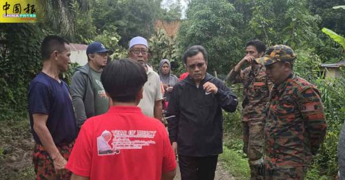 土崩2人罹难 沙菲益慰问家属