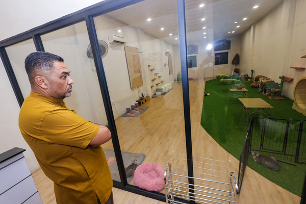 诺希尔米到场了解情况。（照片取自市政厅面子书）

