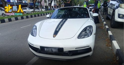 外籍人士交怡岛驾保时捷 路税与保险逾期遭扣车