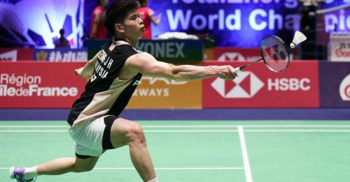 韩国羽球公开赛 |两局惜败法汗 峻豪无缘16强