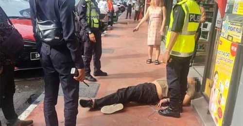 持刀劫药剂行 少年匪被制伏