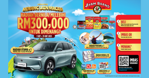 打开一罐好滋味 Ayam Brand™为你开启幸福惊喜