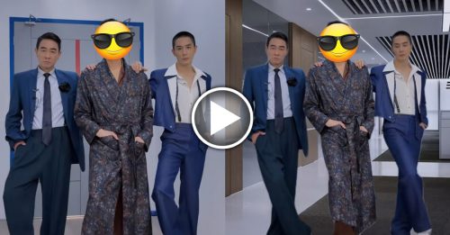 54岁男神穿睡袍跳扫腿舞 被嘲舞技差 全靠颜值