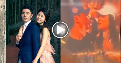 看演唱会公开放闪 霍建华霸气拥吻林心如