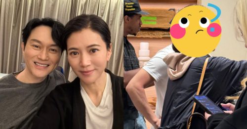 影后陪儿英国留学 疑另有目的 同行神秘型男掀热议