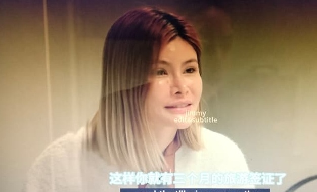 官员安妮丽丝告诉她享有3个月旅游签证。