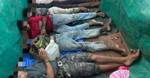 6移民平躺罗厘车斗 2男涉人口贩运被捕