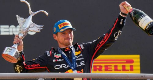 意大利F1｜杆位发车发挥稳定  维斯塔潘摘赛季第3冠