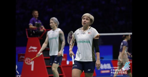 中国羽球大师赛｜虽带伤上阵 杜依蔚：输在技术问题