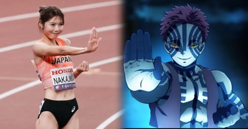 世界田径锦标赛｜动漫热潮吹进田径场  选手集体模仿人气角色