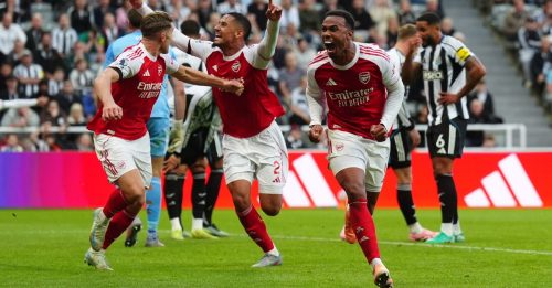 英超｜加布里埃尔补时绝杀  阿申纳2比1逆转纽卡斯尔