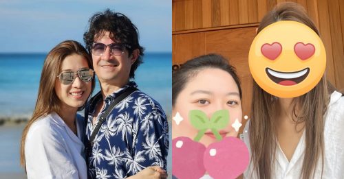 锺嘉欣41岁仍似少女 1细节证被老公捧在手心