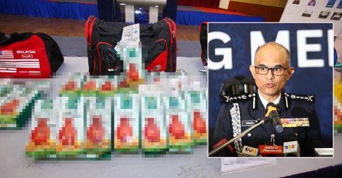 2男租组屋藏毒 警起获350万货