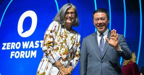 倪可敏赴全球零废料论坛 商可持续发展与气候议题