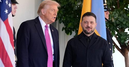 俄乌开战｜乌总统三访白宫晤特朗普 获美“战斧”导弹恐难圆梦
