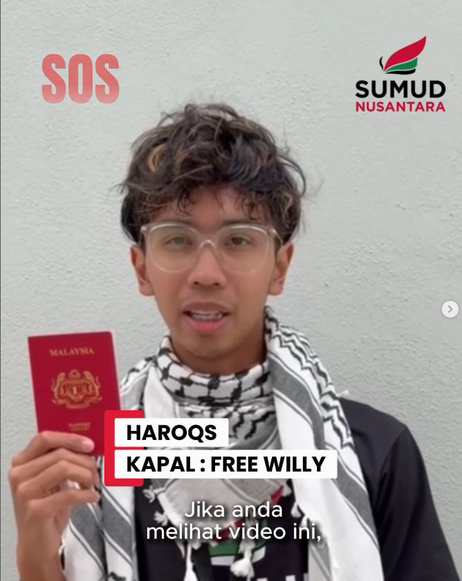 SNCC发布3名大马志工预录的求救视频。