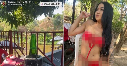 19岁网红打卡戏水照 遭枪匪埋伏射杀