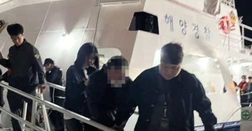 8中国人试图搭船偷渡 韩国海警逮捕