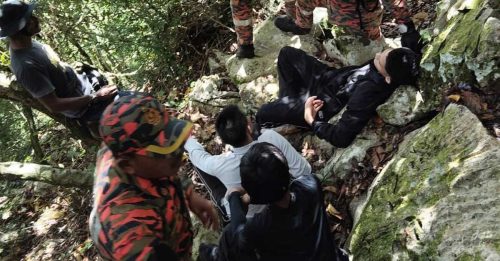 3好友登布莱山 迷路3小时