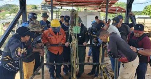 委国金矿暴雨坍塌 酿14人死