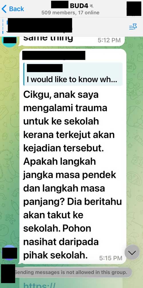 独家．校园刺杀案｜学生心灵受创 女生甚至害怕上厕所