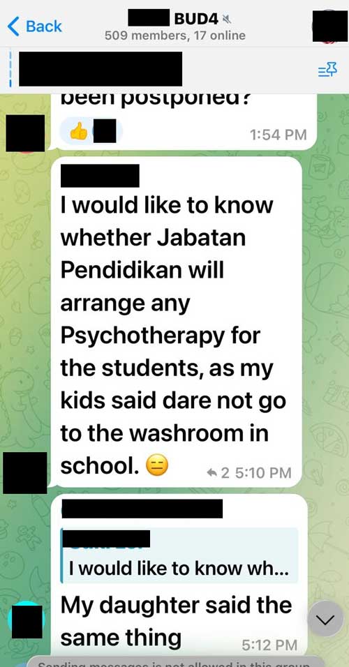 独家．校园刺杀案｜学生心灵受创 女生甚至害怕上厕所