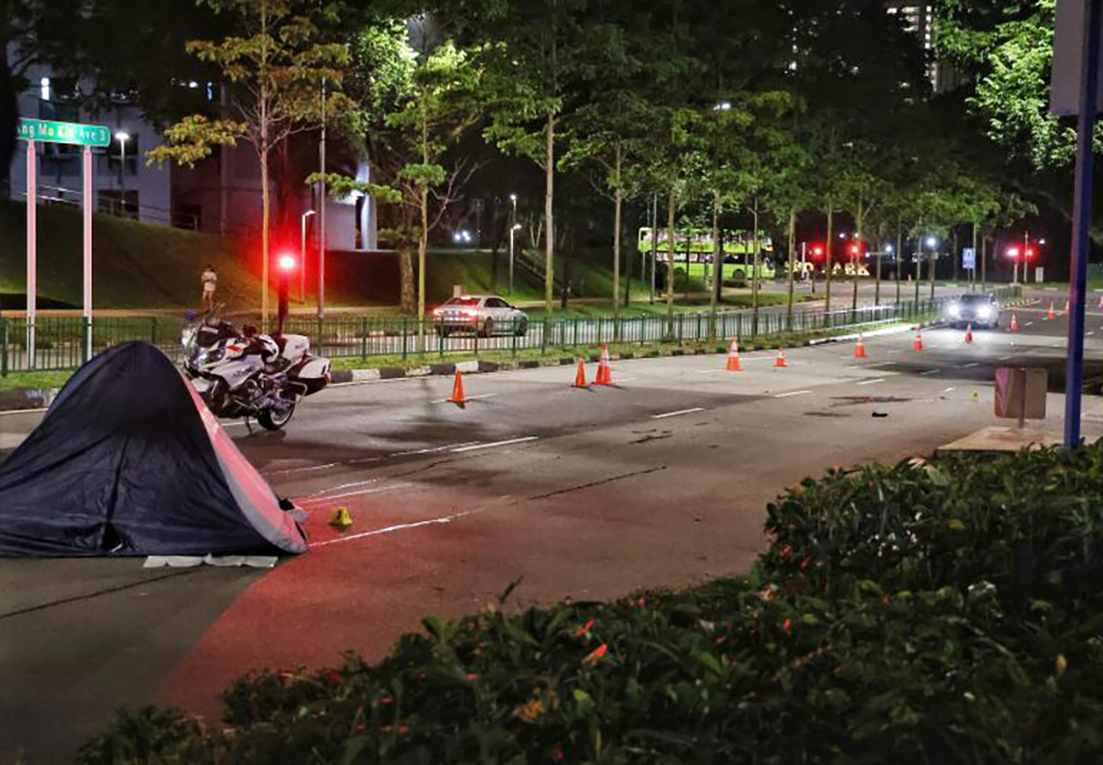 事发后警方到场调查。（档案照）