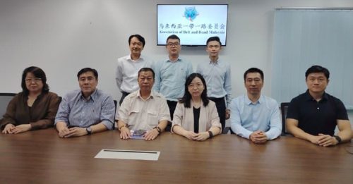 接待上海浦东侨务办代表团 一带一路委会：强化合作