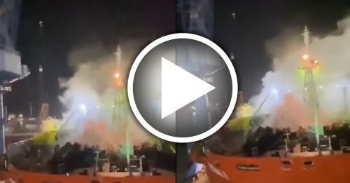 印尼油轮维修时爆炸 酿10死18伤