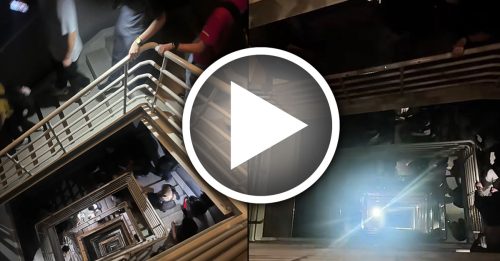 真是冤枉！突然停电 身处TRX 上班族走100楼下楼｜附音频