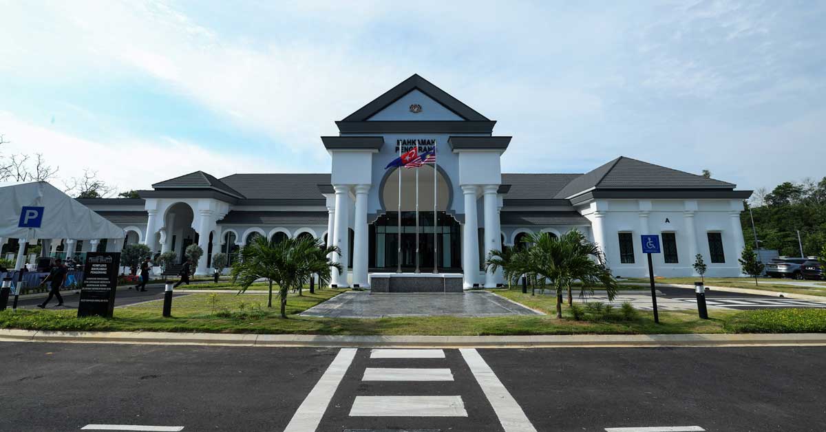 耗资约1700万令吉兴建的哥打丁宜县边佳兰法庭已于8月全面竣工，预计将于11月1日启用。