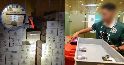 申报载“燕麦”通关 罗厘藏4900条私烟被捕