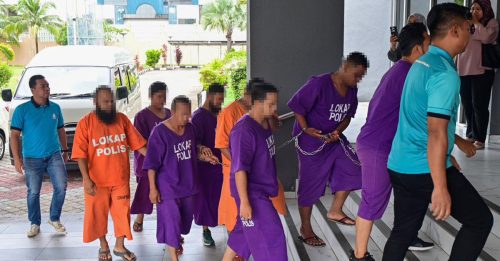 社媒直播殴斗事件 警捕8男包括拿督商人