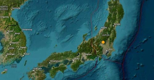 日本枥木内陆4.7级地震 无海啸风险