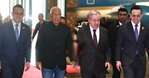 东盟峰会｜沈志强迎接2贵宾 两人都叫安东尼奥！