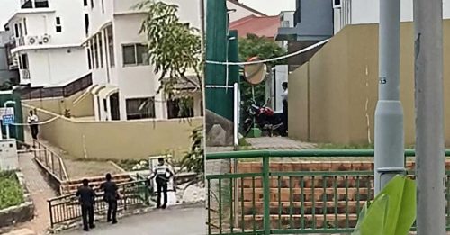 躲避警方截查 骑士撞路人 弃摩哆逃