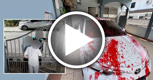 前屋主欠债 新屋主遭殃 阿窿上门追债又泼漆