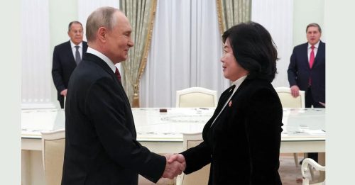 普汀见朝鲜外长 俄朝关系 按计划发展