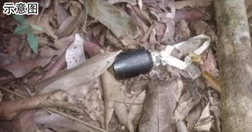 男童捡到炸弹 带回家叫爸看 突爆炸