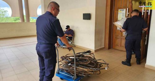 私藏东铁失窃电缆 2青年认罪 判入狱8个月