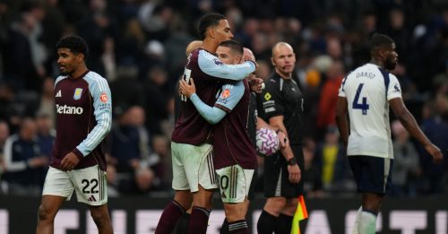 英超｜1比2遭维拉逆转    热刺主场丢分